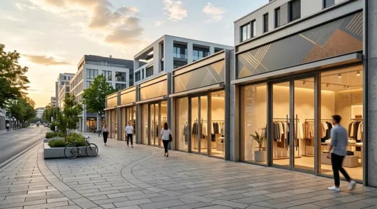 Vue d'ensemble d'un réseau de franchise moderne utilisant une plateforme web-to-print centralisée