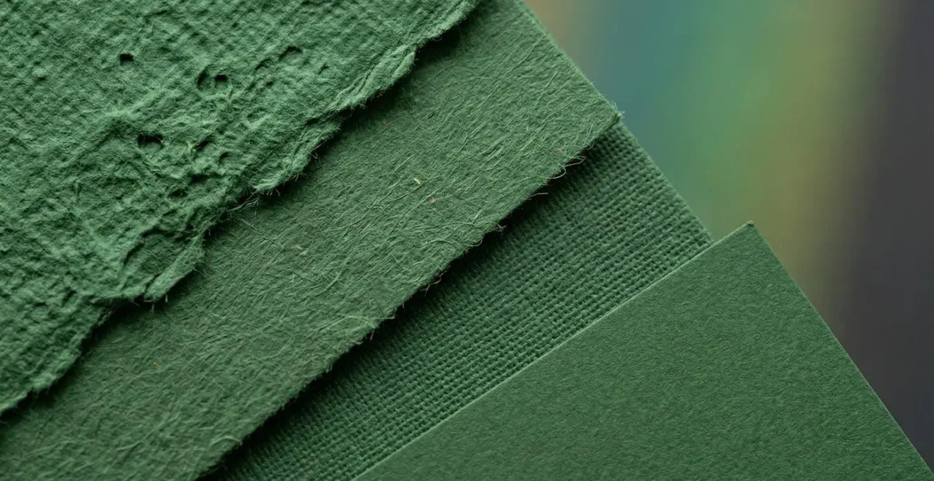 Comparaison macro de textures d'impression colorimétrique sur différents supports